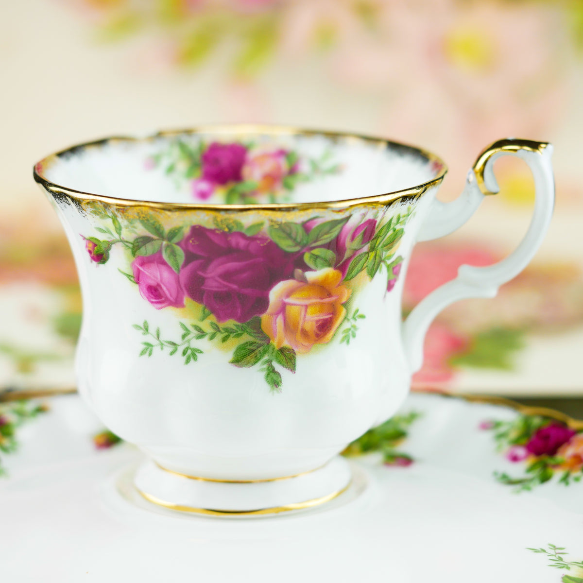 【未使用美品】ロイヤルアルバート★レヴェリー★テニスセット ロイヤルアルバート レヴェリー テニスセット ヴィンテージ