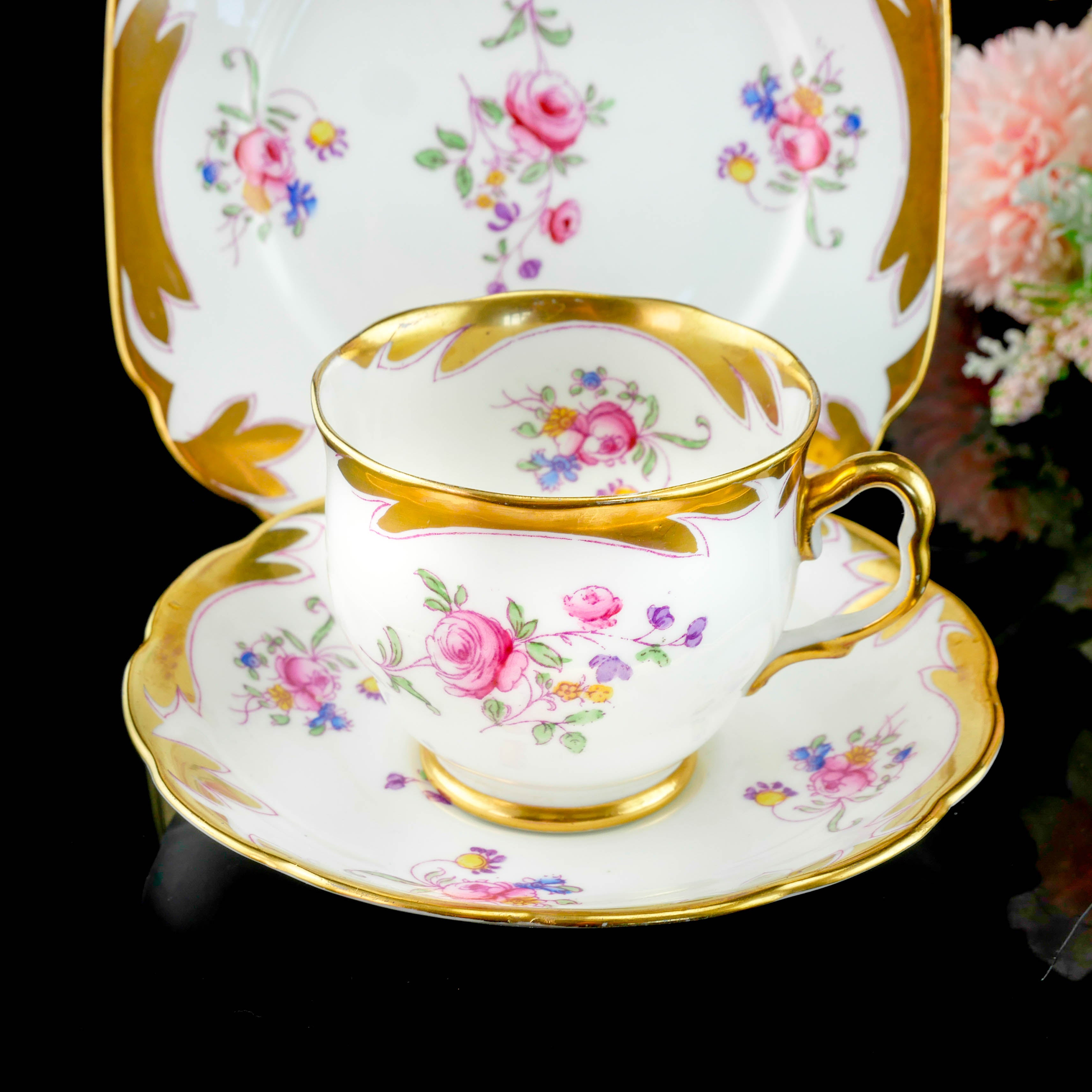 【英国ビンテージ】ロイヤルアルバート★プリムローズ★C/S ビンテージトリオ ROYAL ALBERT ロイヤルアルバート PRIMROSE