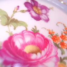 画像をギャラリービューアに読み込む, ショルンドルフ-お花のケーキプレート - 英国アンティークス