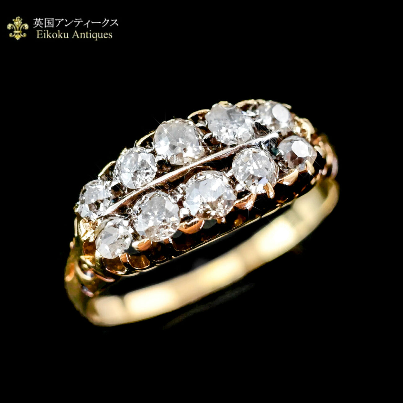 ヴィクトリア朝　ダイヤモンド　アンティークリング 5_Logo_2d1d62d5-36e4-40fa-88c0
