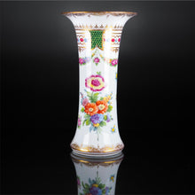 画像をギャラリービューアに読み込む, ドレスデンフラワーのヴァース-花瓶 - 英国アンティークス