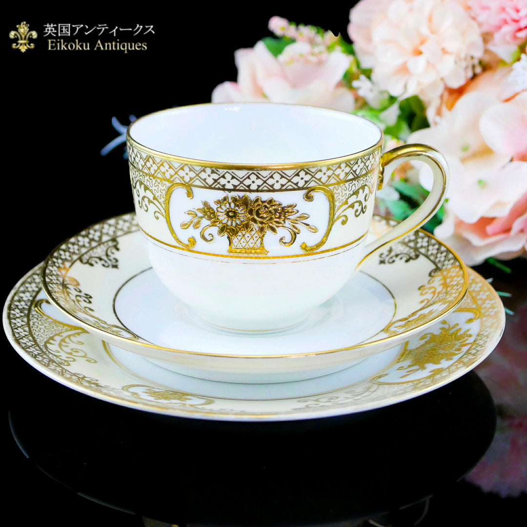 ◇オールドノリタケ◇1908年◇英国輸出◇23.5cm×22.8cm ほしく