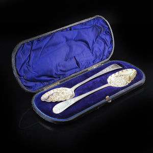 貴重-スターリングシルバー-純銀-ベリースプーンセット1796年製 - 英国アンティークス