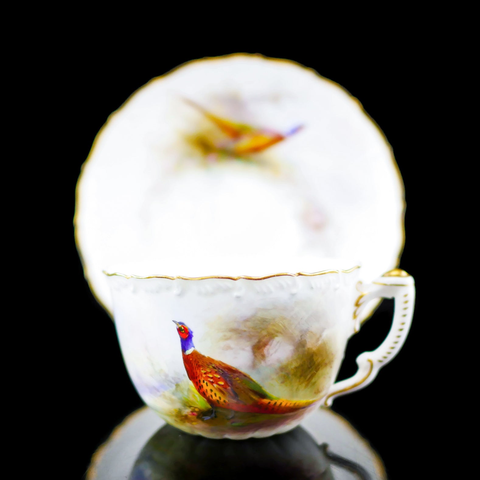 伝統・本物】ロイヤルウースター ・英国のキジ - 英国アンティークス