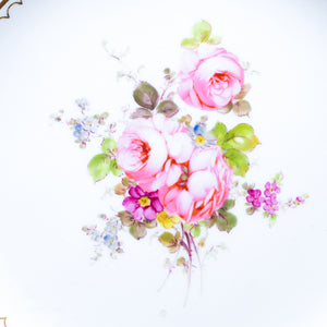 ロイヤルクラウンダービーピンクの薔薇と金彩 - 英国アンティークス